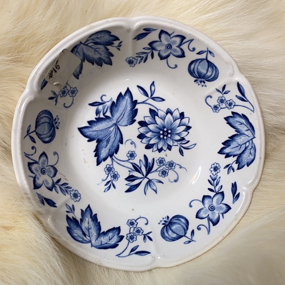 Windsor Ware Blue And White Ceramic Bowl - Picture 3 of 5